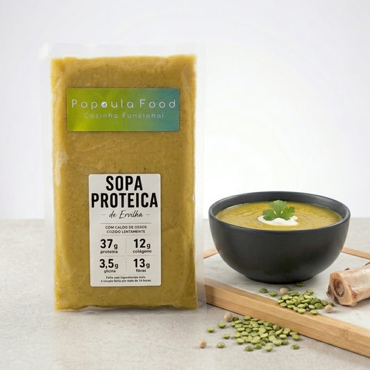Sopa de Ervilha Proteica — 37g de Proteína | Máxima Proteína, Máxima Leveza 400 g
