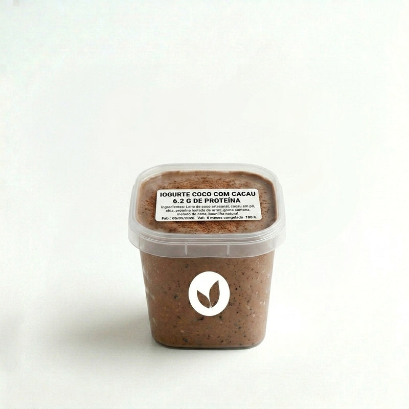 Iogurte Proteico de Cacau - 6g de.proteína - 150 g