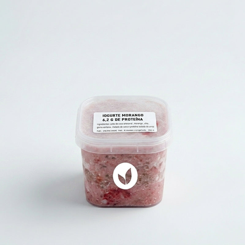 Iogurte Proteico de Morango - 6g de Proteína - 150 g