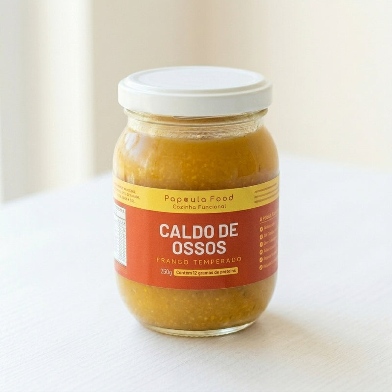 Caldo de Ossos de Frango — Anti-inflamatório e Rico em Colágeno | 250ml