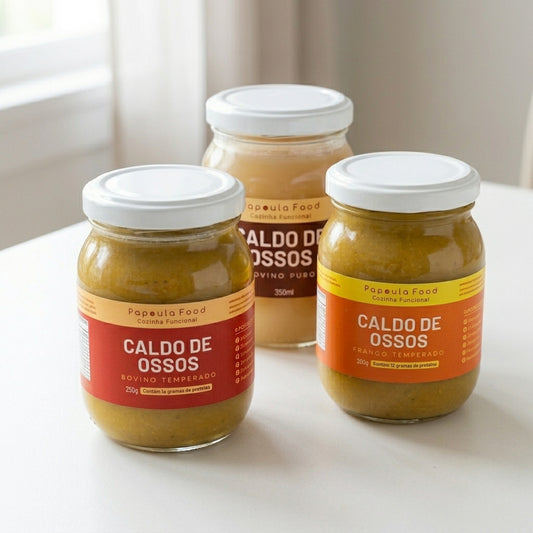 Kit 14 unidades de Caldo de Ossos - 10g de Colágeno | 250ml